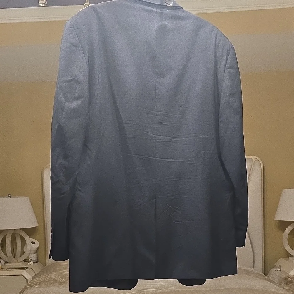 Jos. A. Bank Wool Dark Blue Men's Blazer